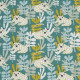 COUPON 150X100 COTON TANZA ESTRAGON / C.VERTS