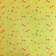 COUPON 150X100 COTON NOZBI CITRON / GRENADINE