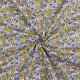 COUPON 150X100 COTON KALMIA MAUVE FANE / MAIS