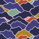 COUPON 150X100 COTON MONTY NUIT / M.VIFS