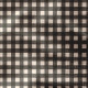 COUPON 130X200 DOUBLE GAZE GAUFREE VICHY NOIR / BLANC CASSE 125