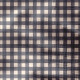 COUPON 130X200 DOUBLE GAZE GAUFREE VICHY PIERRE BLEUE / BLANC CASSE