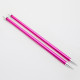 Aiguilles aluminium - Knit Pro -Zing - 40cm